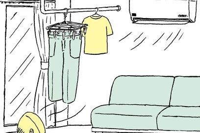 もう洗濯物がにおわない「部屋干し完全ガイド」。汚れをしっかり落とす「洗濯機の最強の設定」も