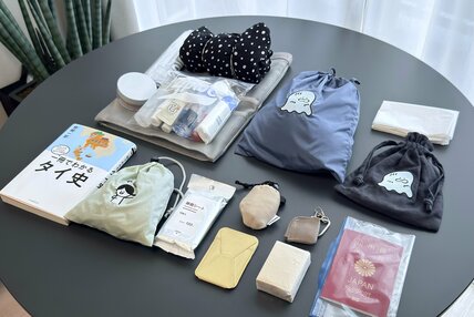 40代、旅の荷物は最小限でいい。4泊でも服は2パターン、無印良品の兼用リュックで身軽に楽しむ