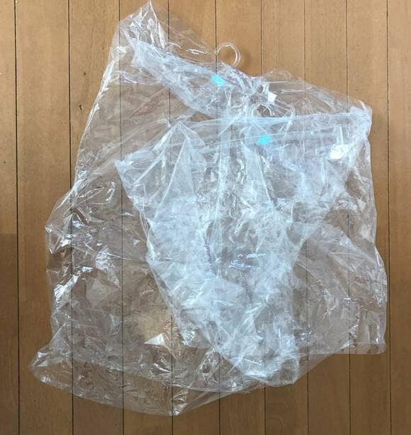 衣類の包装袋