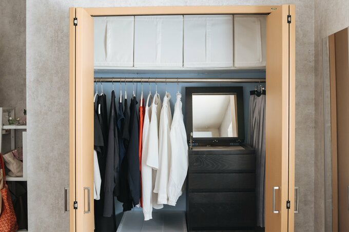 クローゼットの収納