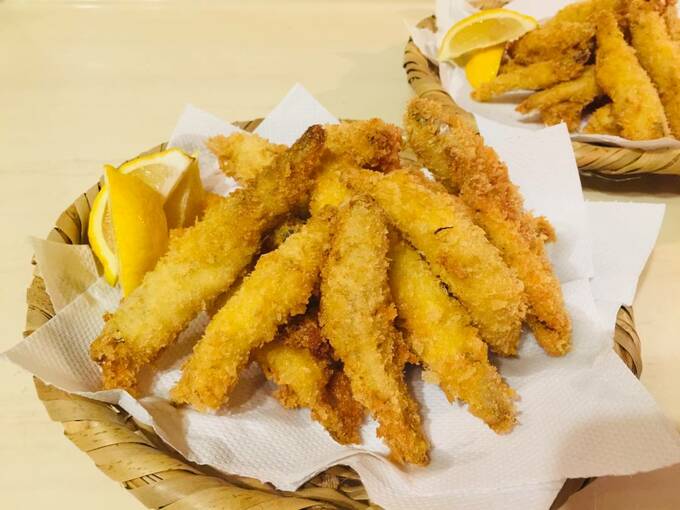 あっという間に揚がります