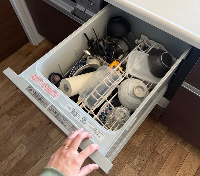 食洗器の様子