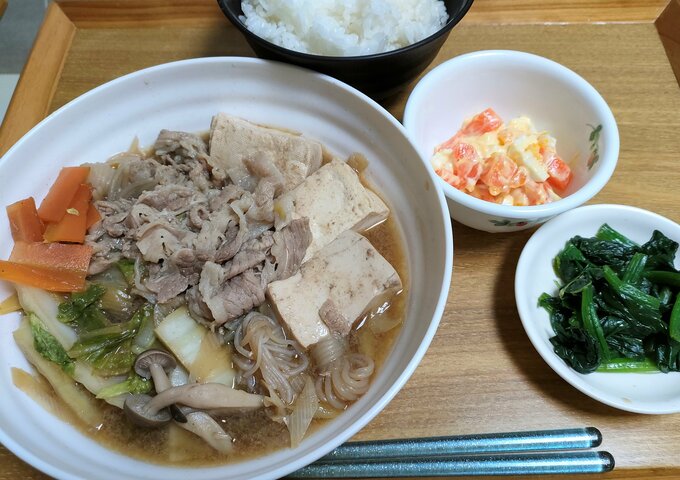 すき焼き風煮物