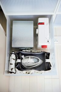 アイロンは一緒に使う裁縫道具と同じ場所に