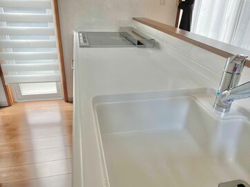 人造大理石のキッチンカウンターを5年使って＜よかった＆注意している＞こと