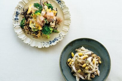 藤井恵さんの老けない「タンパク質おかず」2つ。ひき肉や豆腐がメインおかずに大変身