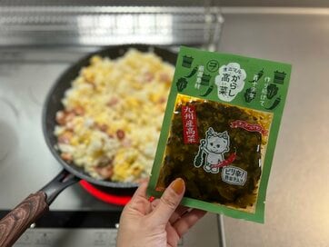 九州の定番「高菜漬け」。チャーハンやラーメンにも活用できて便利
