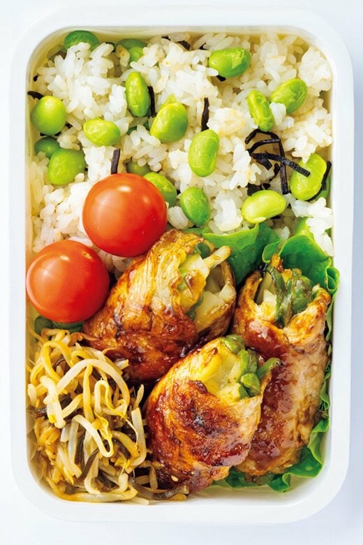 青椒肉絲（チンジャオロースー）肉巻き弁当