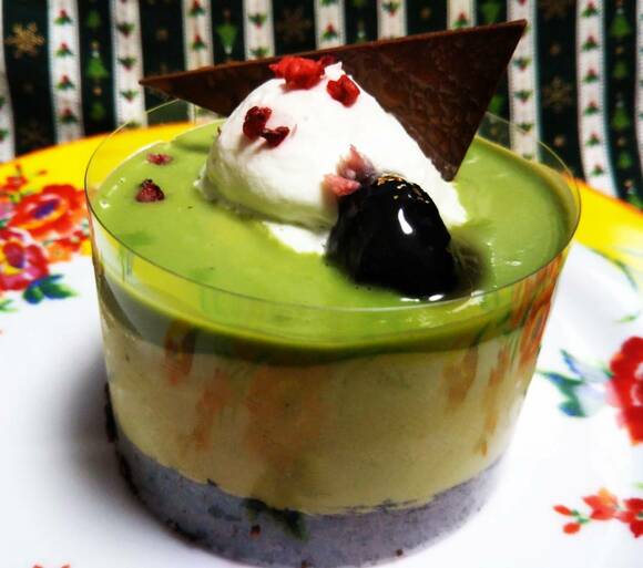 宇治抹茶ショコラケーキ