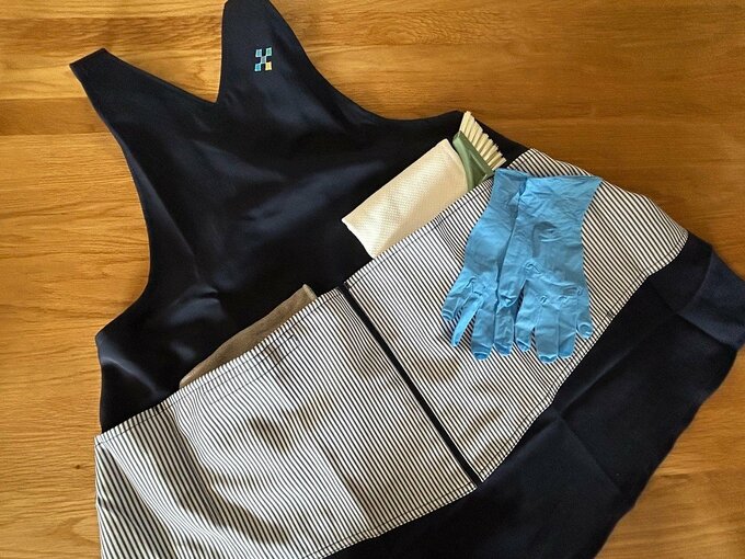 クリンネストのエプロンなど