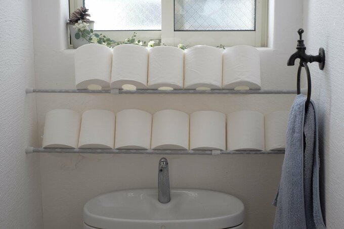 トイレットペーパー収納