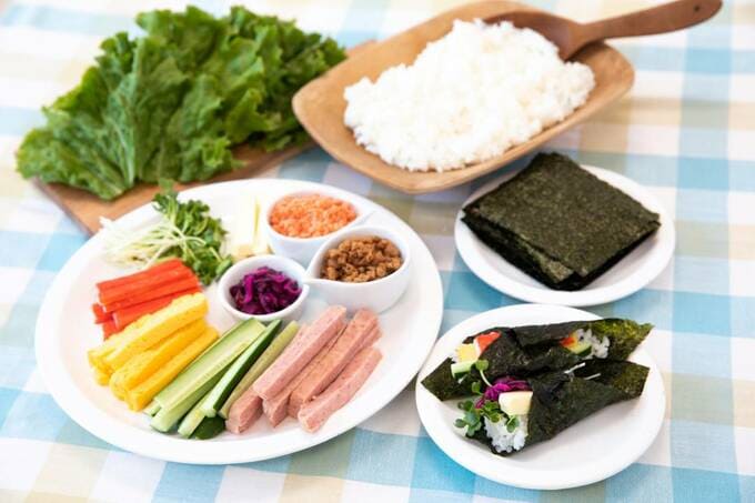 手巻きずしパーティ