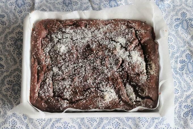 お豆腐ブラウニー