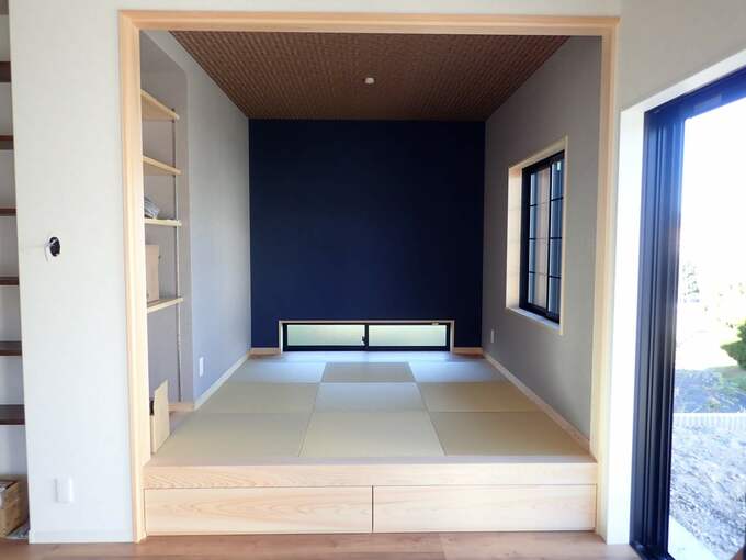 できあがった小上がり