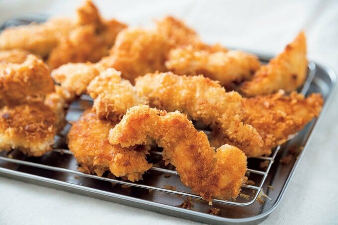鶏胸肉の揚げ物