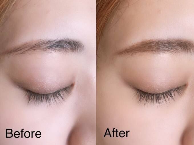 アイブロウ　Before　After