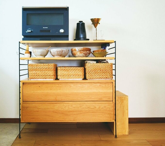 リセノインテリアの食器棚