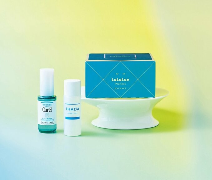 3つのスキンケアアイテム