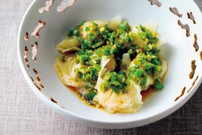 ツルンと食感がたまらない「エビワンタン」。ミシュランシェフの簡単とっておきレシピ