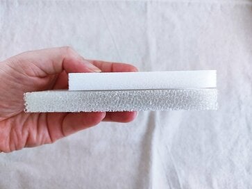 ニトリとセリアの「毎日取り替える」スポンジが最高。水ぎれがよくコスパ抜群