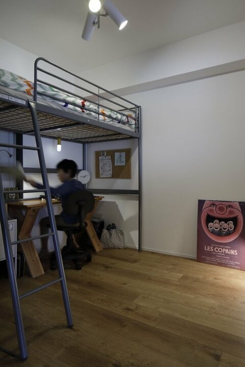 子ども室にはロフトベッド