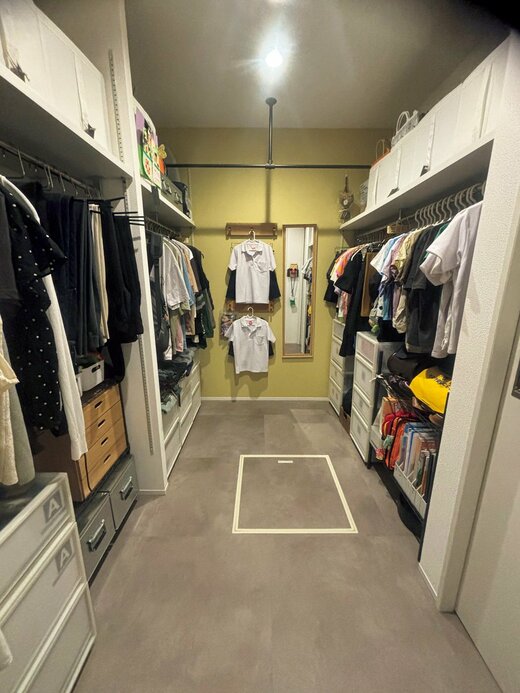 読者さんこだわりのファミリークローゼット