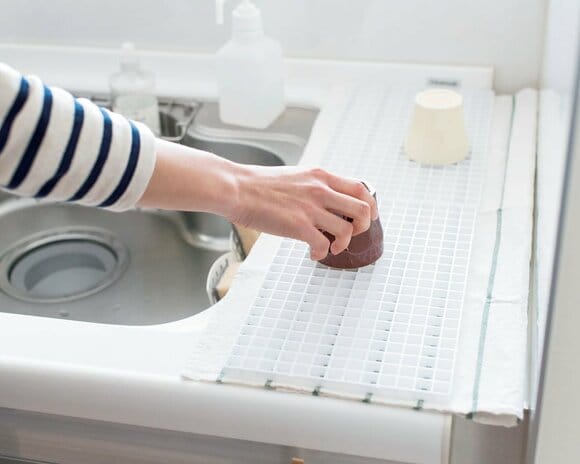 水きりカゴの代わりに水きりボードを活用