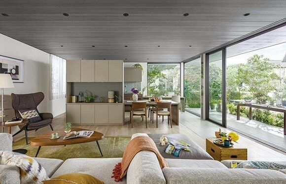 開放感のある部屋