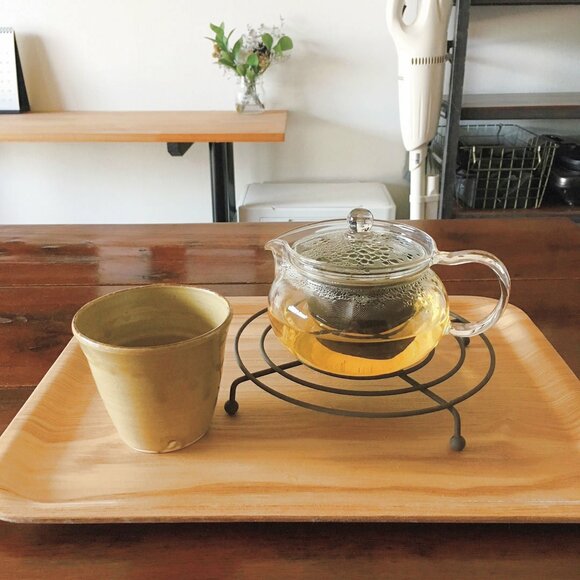 温かい中国茶で 水分をたっぷり補給