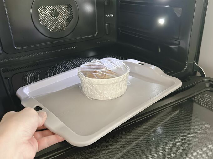 電子レンジで温める