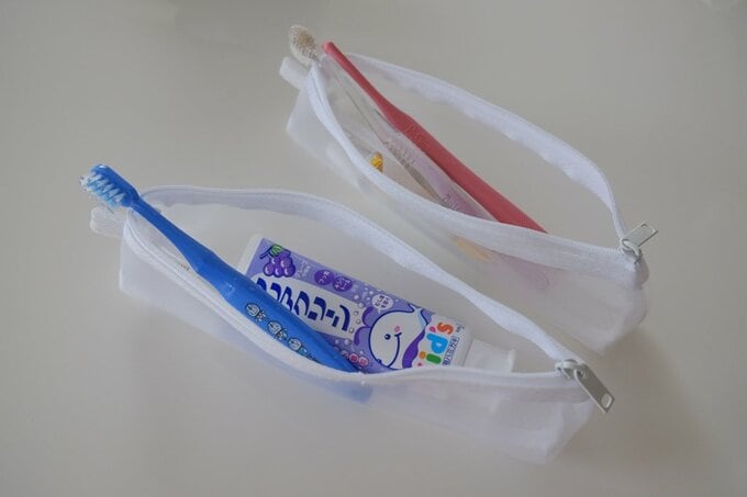 無印良品の歯ブラシポーチ