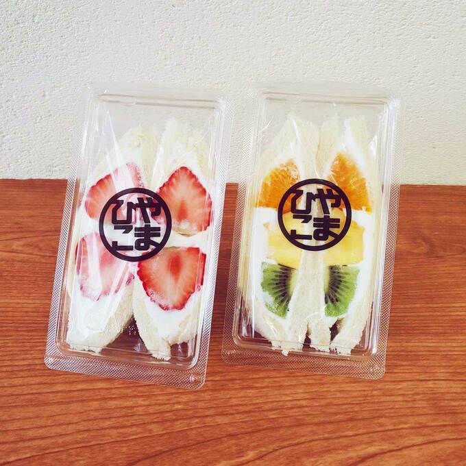 フルーツサンド画像