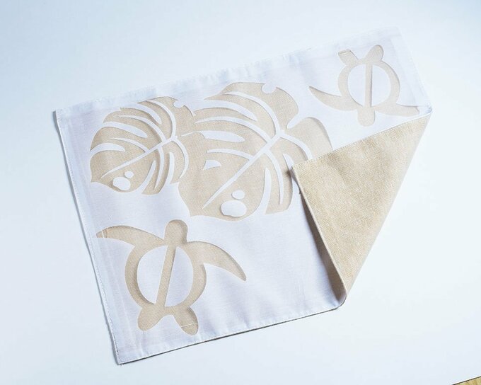 リバーシブル アイランドランチョンマット