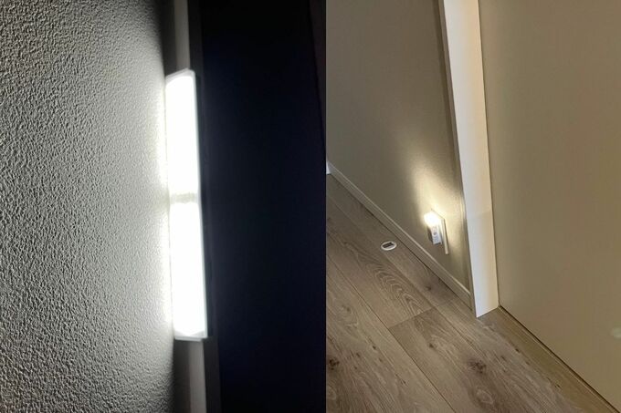 あとづけセンサーライト