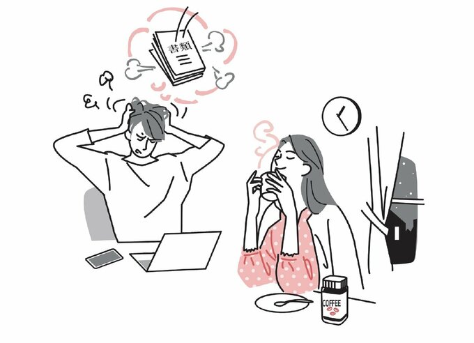 動悸・息切れの原因イラスト