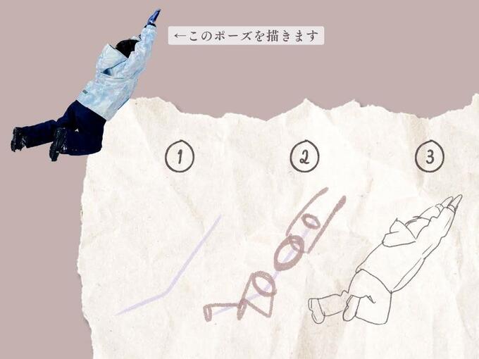 三條さんのスケッチ