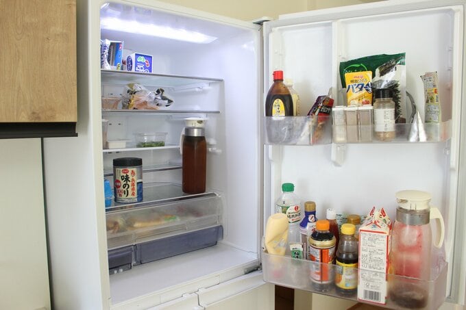 冷蔵庫の調味料