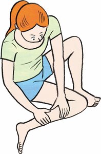 ふくらはぎマッサージのやり方