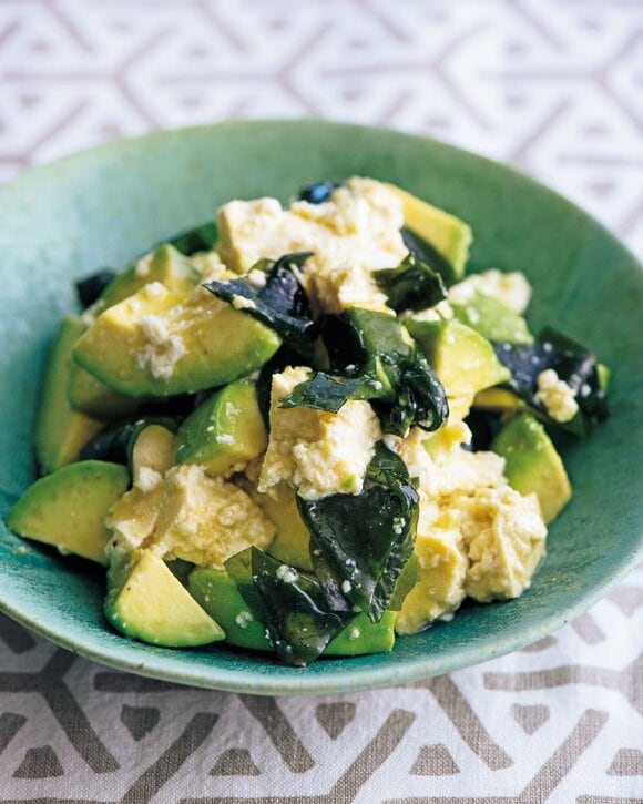 アボカドと豆腐のナムル