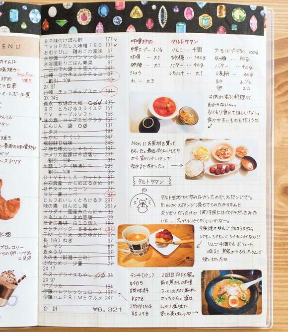 時間がないときは買い物リストをレシートで代用