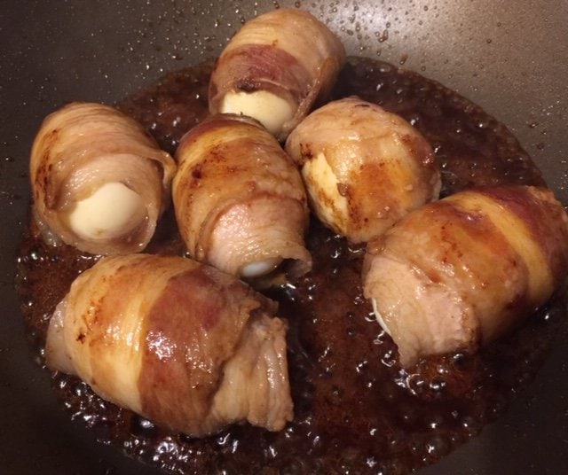 肉巻き卵のすき焼き風味
