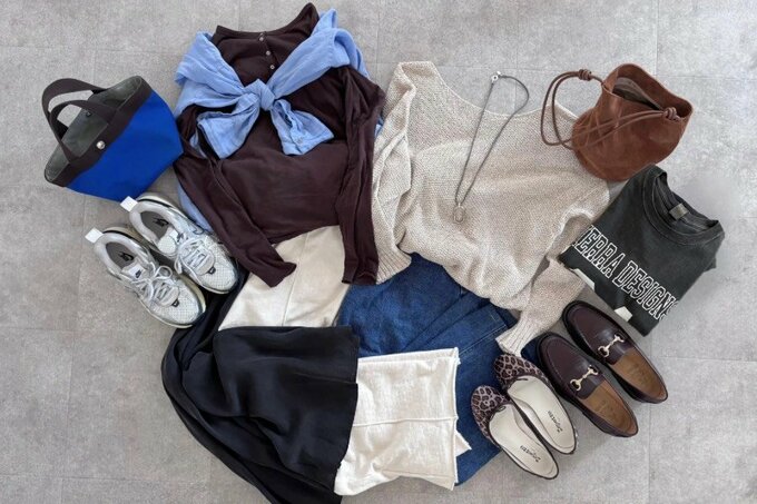 着回しコーデに使用したアイテム