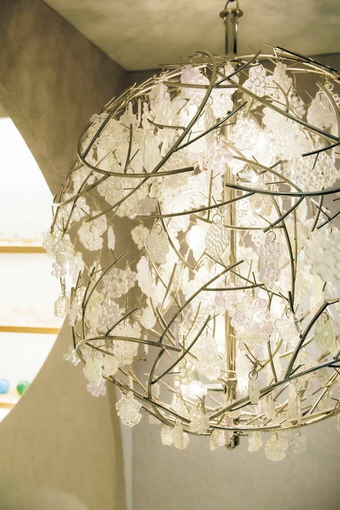 ガラスの美しさに魅了