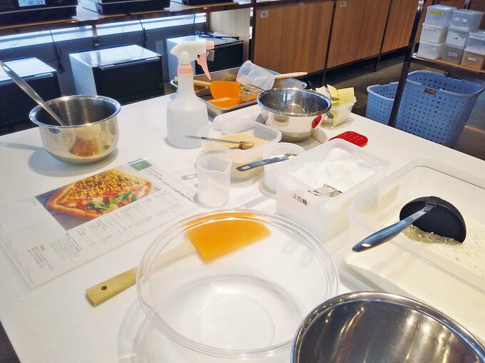 料理レッスンの準備