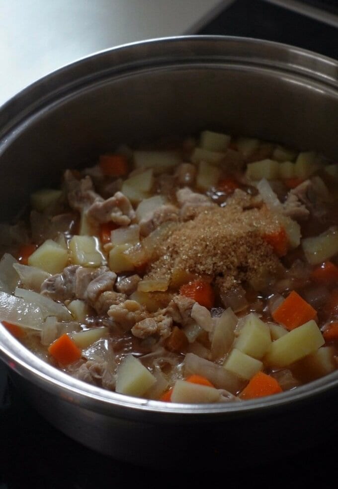 調味料を入れる