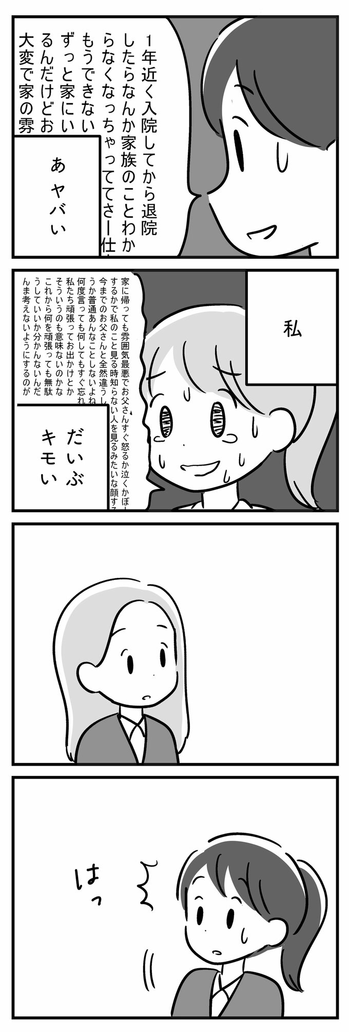 家族を忘れた父