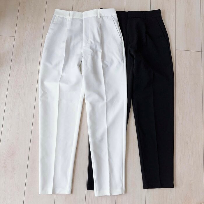 GU「1990円ラクちん神パンツ」を1週間着まわし。オンオフ使えて