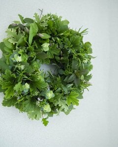 フレッシュハーブのリース