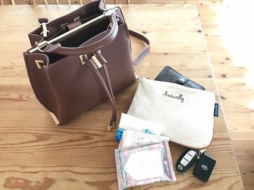 【バッグの中身の管理法】集中収納で準備がサクッ！いらないものの持ち歩きも防ぐ