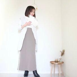 ＜しまむら＞即売れ「フェイクファーティペット」が便利すぎ！巻くだけでおしゃれな冬コーデが完成